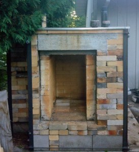 Rose Palen's kiln
